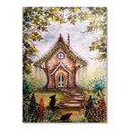 Lavinia Stamps Shanty Clear Stamp lav502 forest scene card