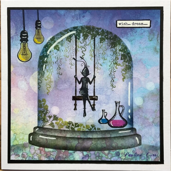 Lavinia Stamps Silkweed Hops Clear Stamps lav975 dream