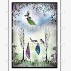 Lavinia Stamps Silversong Willow Left and Right Clear Stamp Set wings