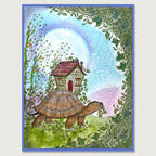 Lavinia Stamps Silversong Willow Right Clear Stamp lav1033 house
