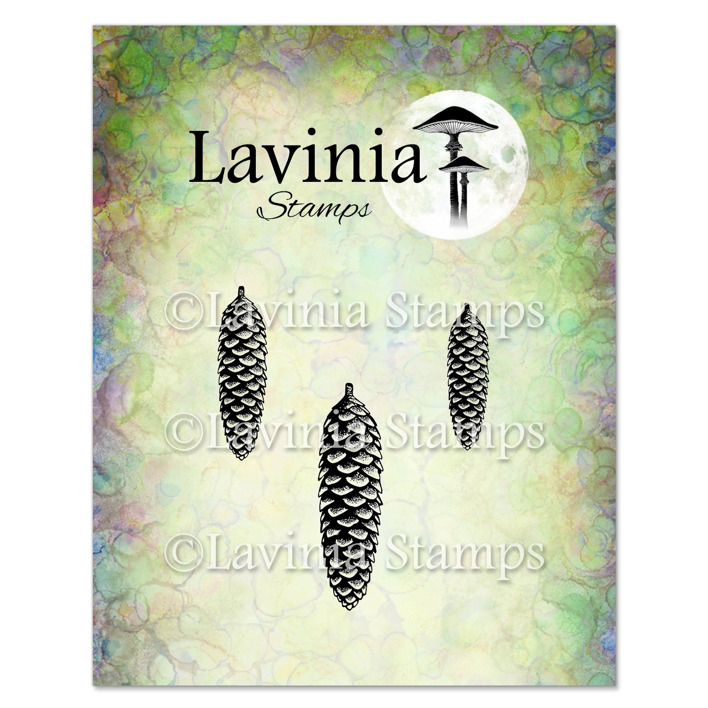 Lavinia Stamps Sugar Pine Cone Clear Stamps lav1018