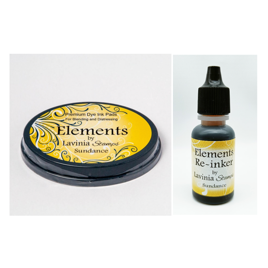 Lavinia Stamps Sundance Elements Dye Ink Pad and Re-Inker Set