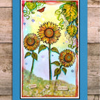 Lavinia Stamps Sunflower 2 Clear Stamp lav992 harmony