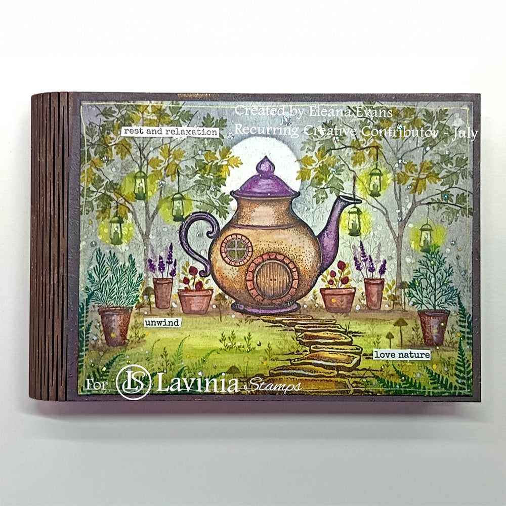 Lavinia Stamps Tea Leaf Dwelling Clear Stamp lav994 trees
