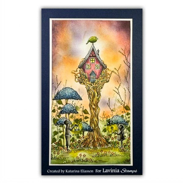 Lavinia Stamps The Nook Clear Stamp lav927 bird house