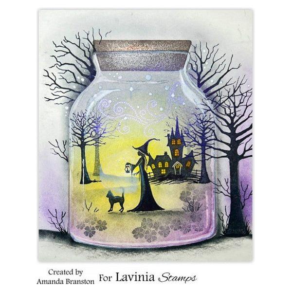 Lavinia Stamps Tree of Spirits Clear Stamp lav918 jar