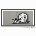 Lavinia Stamps Tumble Small Clear Stamp lav1063 dandelion fluffs card