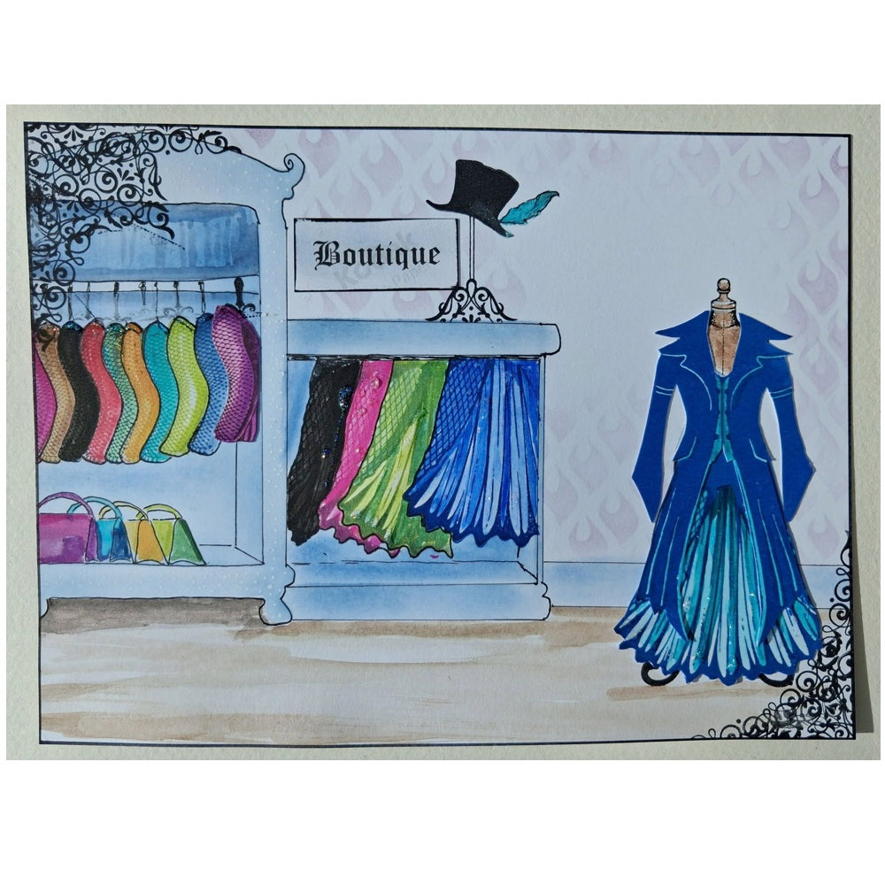 Lavinia Stamps Viktor's Jacket Clear Stamp lav1084 make your selection picture