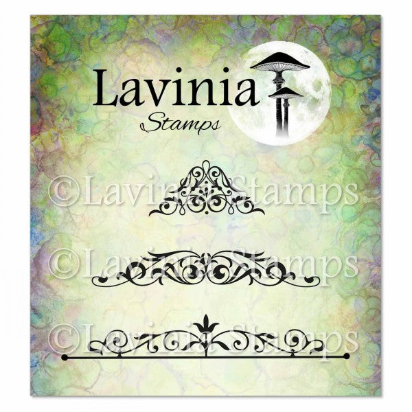 Lavinia Stamps Vintage Swirls Clear Stamps lav979