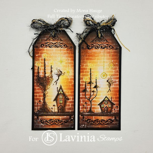 Lavinia Stamps Vintage Swirls Clear Stamps lav979 bookmarks