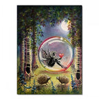 Lavinia Stamps Wallace Family Clear Stamps lav531 fairy in a bubble