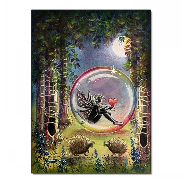 Lavinia Stamps Wallace Family Clear Stamps lav531 fairy in a bubble