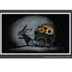 Lavinia Stamps Warren Clear Stamp lav1098 jack o lantern wagon picture tracey dutton