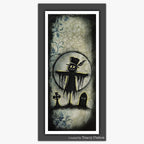 Lavinia Stamps Whimsy Hats Clear Stamps lav1081 full moon gravestones card tracey dutton