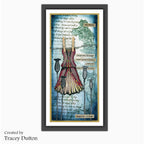 Lavinia Stamps Wicker Corset Clear Stamp lav1085 clothes on the line picture tracey dutton