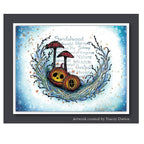 Lavinia Stamps Winters Halo Clear Stamp lav1100 pumpkin house picture tracey dutton