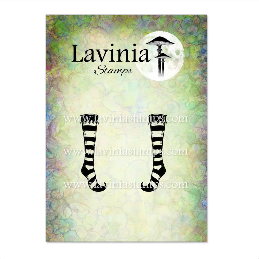 Lavinia Stamps Witch's Socks Clear Stamps lav1086