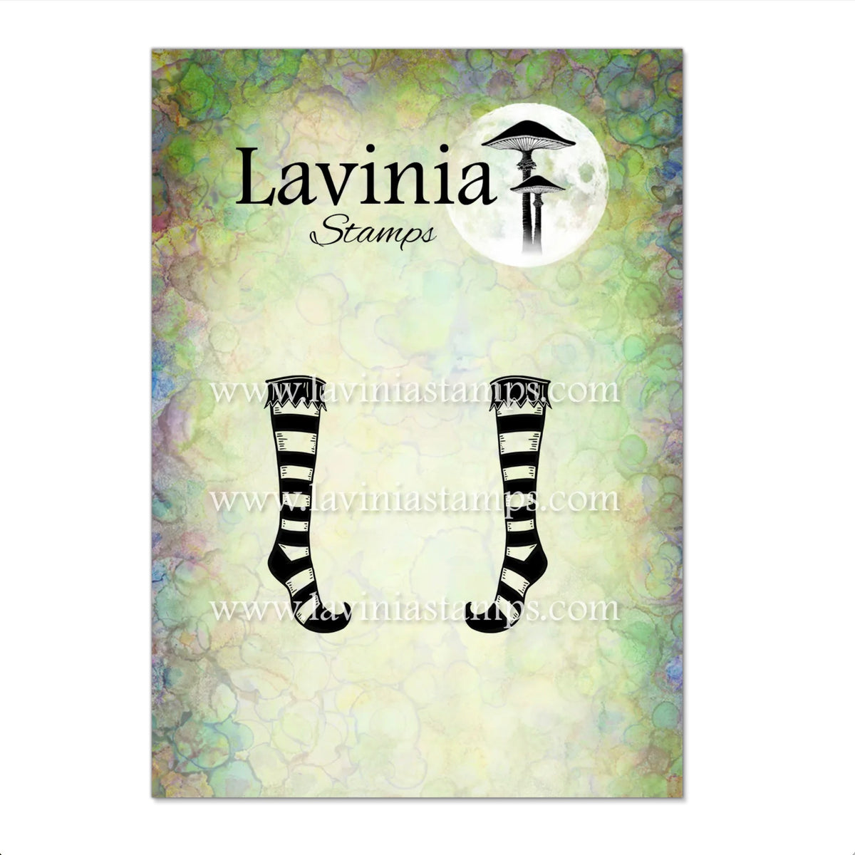 Lavinia Stamps Witch's Socks Clear Stamps lav1086