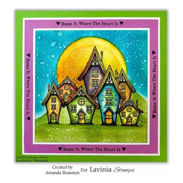 Lavinia Stamps Woodland Cottages Clear Stamps lav936 home