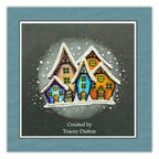 Lavinia Stamps Woodland Cottages Clear Stamps lav936 snowy