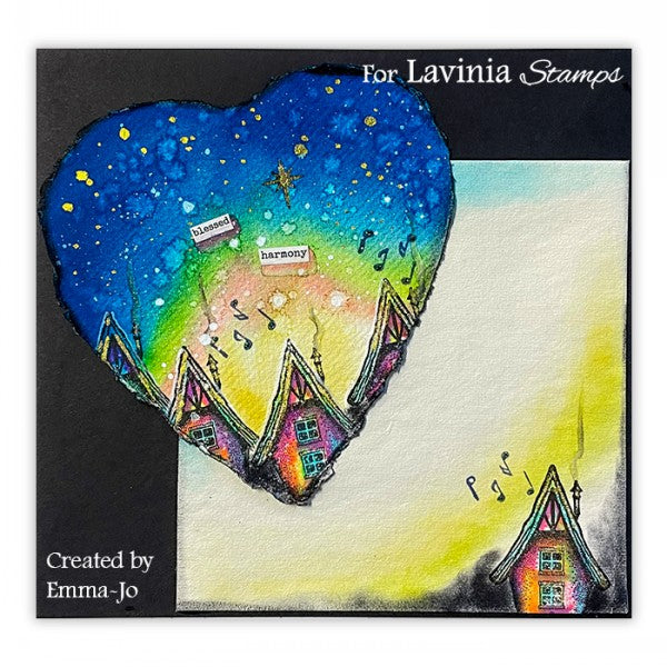 Lavinia Stamps Woodside View Clear Stamp lav932 heart