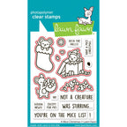 Lawn Fawn A Mice Christmas Dies lf4266 red lines indicate dies