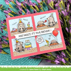 Lawn Fawn A Mole Lot of Cake STAMPtember Exclusive Stamps and Dies Critter Birthday Card Chari Moss | color-code:ALT07