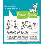 Lawn Fawn A Mole Lot of Love Add-On Stamps lf3945