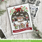 Lawn Fawn All The Sparkles 6x6 Inch Petite Paper Pack lf3840 mice christmas