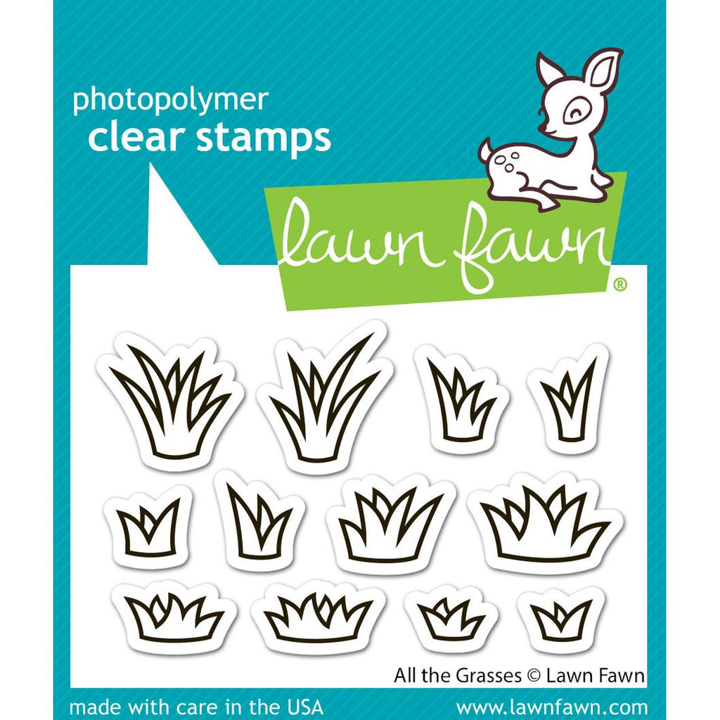 Lawn Fawn All the Grasses Stamps lf4037