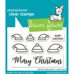 Lawn Fawn All the Santa Hats Stamps lf3904