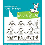 Lawn Fawn All the Witch Hats Stamps lf4200