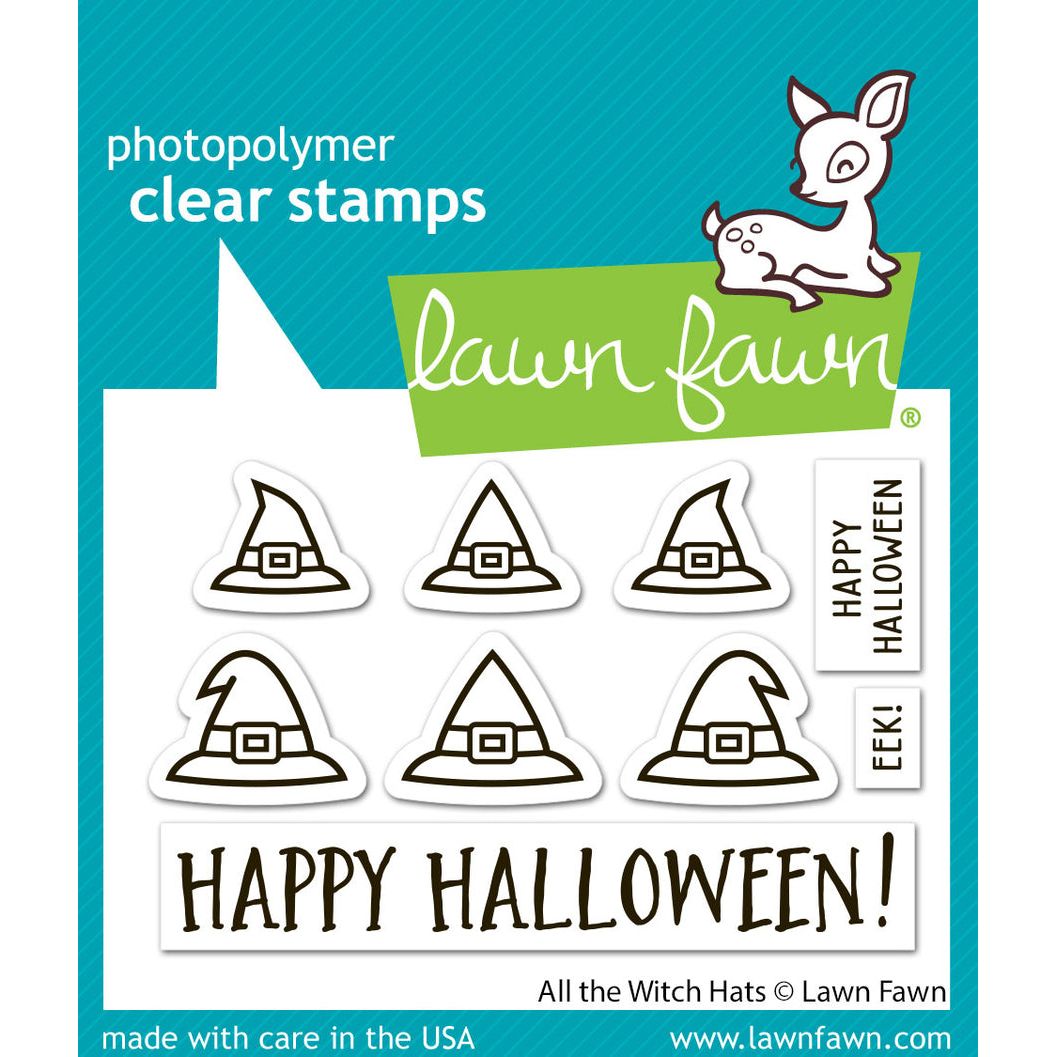 Lawn Fawn All the Witch Hats Stamps lf4200