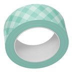 Lawn Fawn Aqua Gingham Washi Tape lf4022