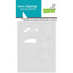 Lawn Fawn Backyard Bird Feeder Add-On Coloring Stencils lf3712