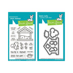 Lawn Fawn Backyard Bird Feeder Add-On Stamps and Dies