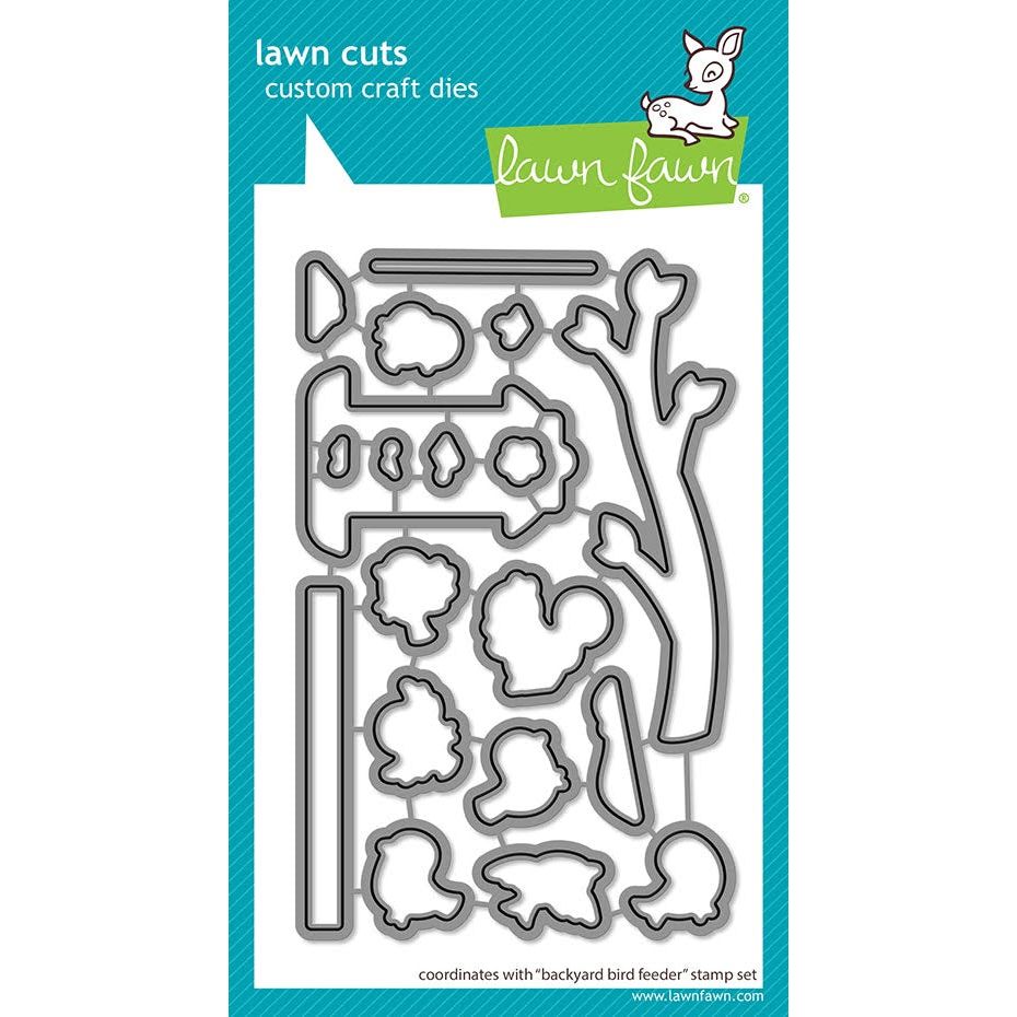 Lawn Fawn Backyard Bird Feeder Dies lf3708