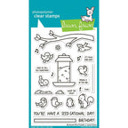 Lawn Fawn Backyard Bird Feeder Stamps lf3707