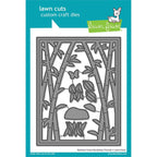 Lawn Fawn Bamboo Forest Backdrop: Portrait Dies lf3618
