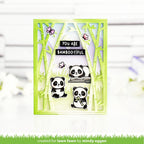 Lawn Fawn Bamboo Forest Backdrop: Portrait Dies lf3618 Bamboo-tiful 2