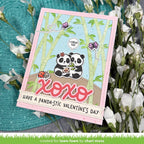Lawn Fawn Bamboo Forest Backdrop: Portrait Dies lf3618 XOXO | color-code:ALT01