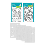 Lawn Fawn Beary Rainy Day Stamps Dies and Stencils
