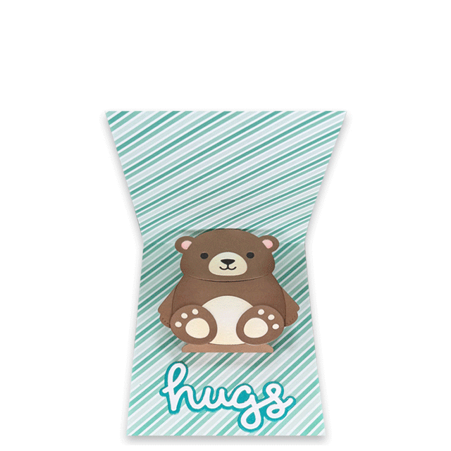 Lawn Fawn Big Hugs Pop-Up Dies lf4204 in action