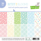 Lawn Fawn Bitsy Blooms 6x6 Inch Petite Paper Pack lf3650