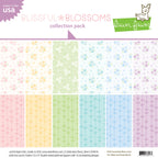 Lawn Fawn Blissful Blossoms 12x12 Inch Collection Pack lf4010