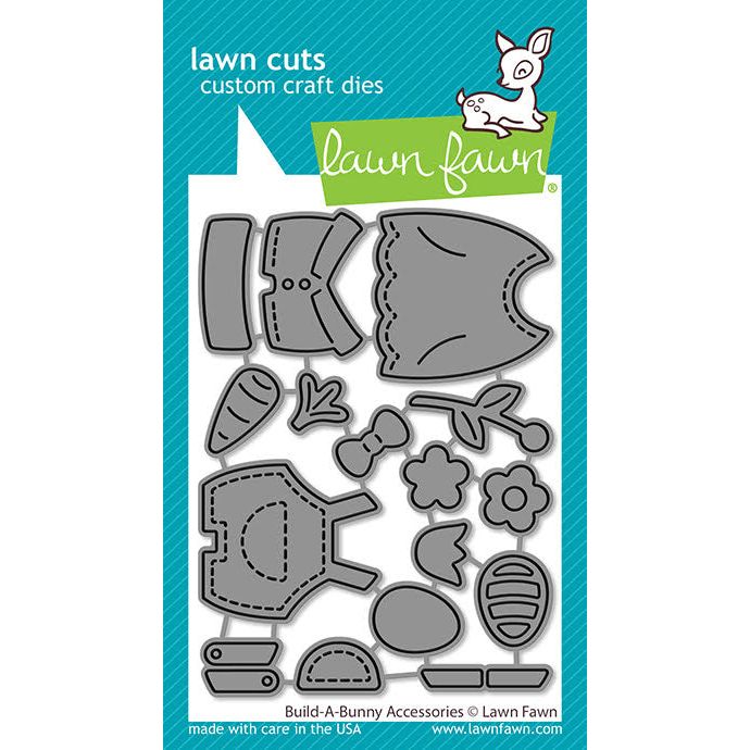 Lawn Fawn Build-A-Bunny Accessories Dies lf3683