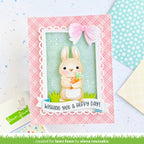 Lawn Fawn Build-A-Bunny and Accessories Set hoppy day