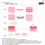 Lawn Fawn Build-A-Cake Dies lf3799 instructions