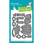 Lawn Fawn Build-A-Critter Graduation Accessories Dies lf4088