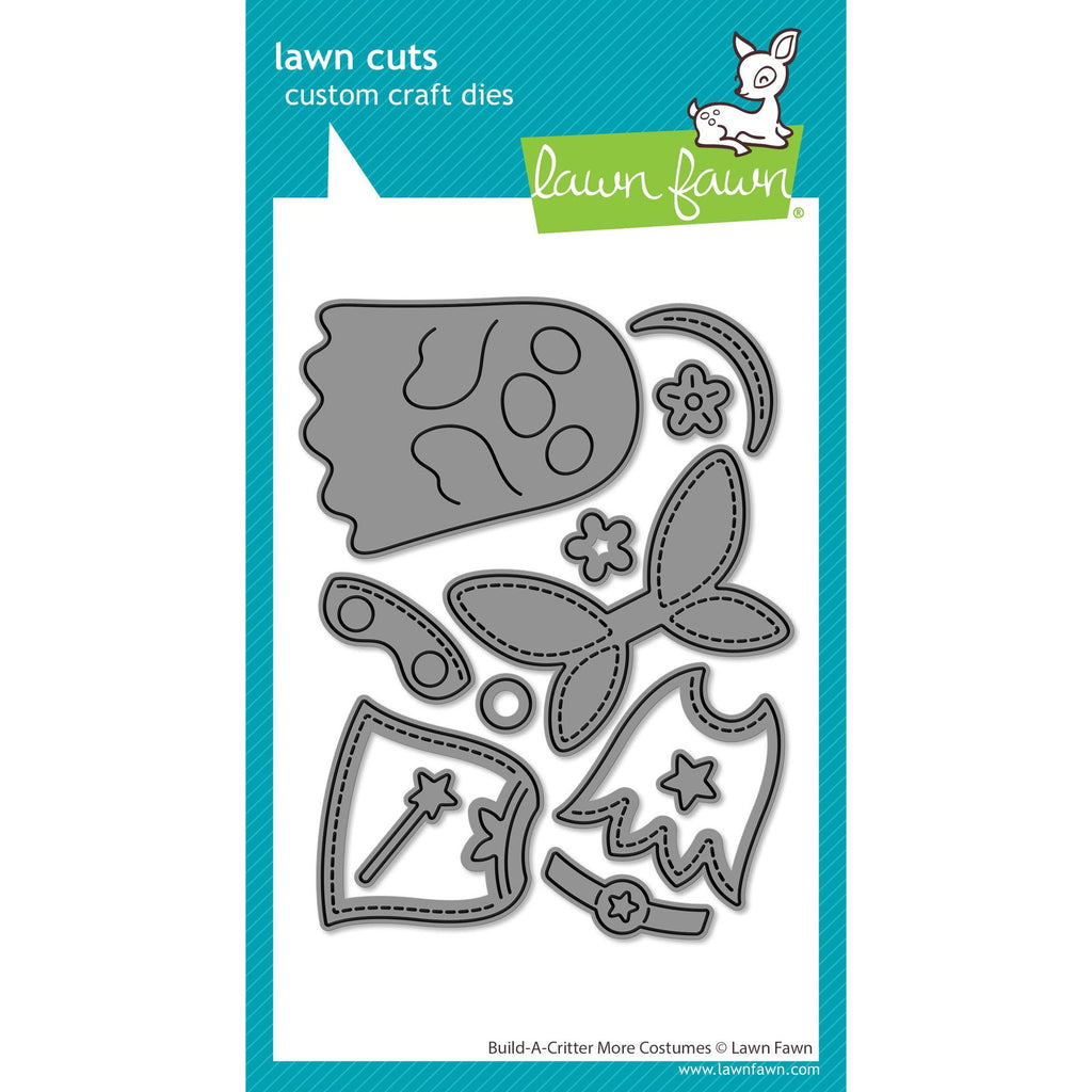Lawn Fawn Build-A-Critter More Costumes Dies lf3853